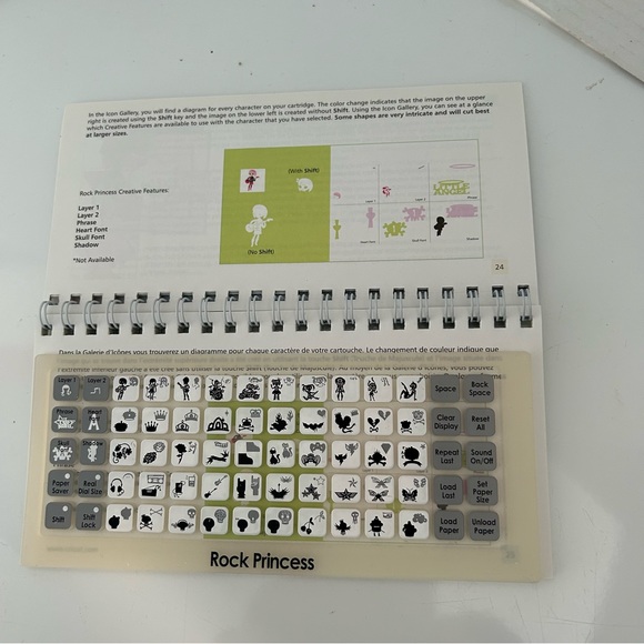 Cricut ROCK PRINCESS shape and font - Picture 6 of 14